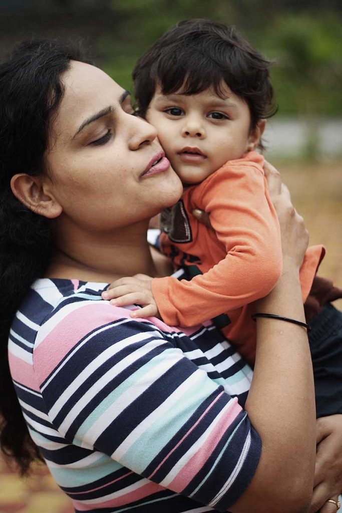 mum with her child