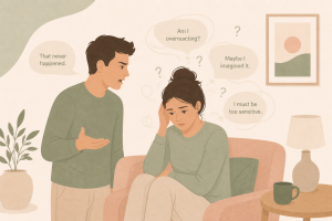 Gaslighting is a form of psychological manipulation in which someone causes you to question your own memory, perception and reality.